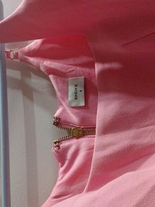 Pink Corset Crop Top