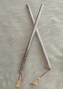 Silver Dandiya Sticks 9 Inches