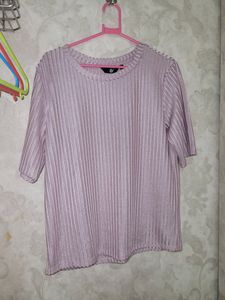 Champagne Pink Shimmery Top