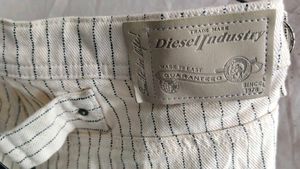 Diesel Striped Denim Jeans