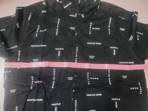 Max Solid Black Shirt