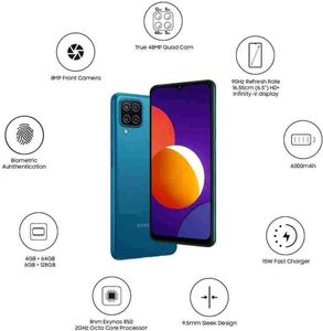 Samsung Galaxy M12 Blue