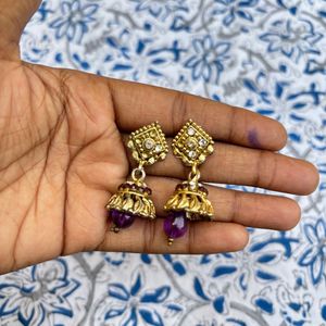 Choker Set With Three Piece Of Earring