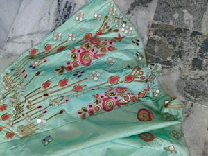 Very Heavy Designer Mirror Work Lehenga Choli