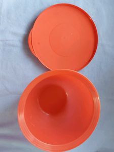 Tupperware Red Cooking Utensil Set