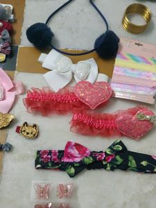Combo Hair Clips + Bands