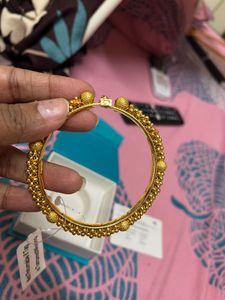 Authentic Gold Tushi Bangle Size 2.5