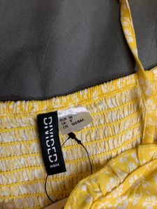 H&amp;M Dress In Yellow
