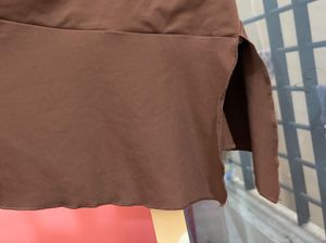 Brown Sleeveless Top