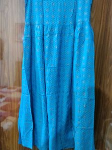 Sky Blue Kurti Sleeveless