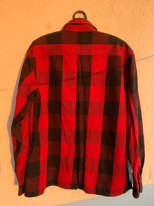 Levi's Red &amp; Black Plaid Shirt