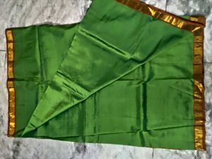 Green Color Pure Kanjeevaram Silk saree