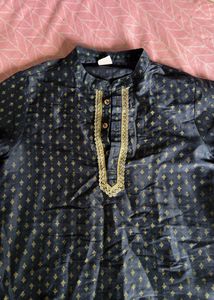 Max Boys Polyester Printed Long Kurta