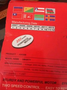 Juicer 3kg