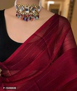 Moss Chiffon Sarees