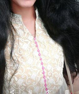 Designer Kurta And Skirt Set.