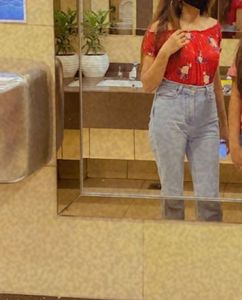Light Wash Flare Jeans