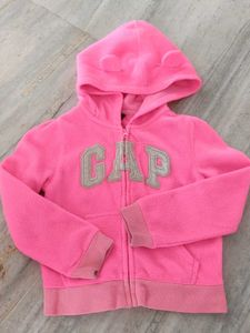 GAP Kids Pink Fleece Hoodie