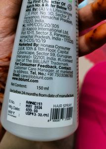 Bblunt Hair Protection Mist