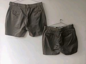 OLIVE GREEN SHORTS (SET OF 2)