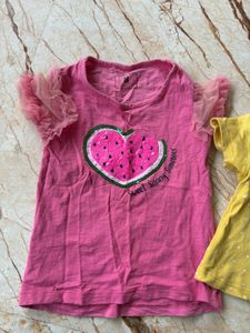 Girls' Cute T-Shirt Bundle combo