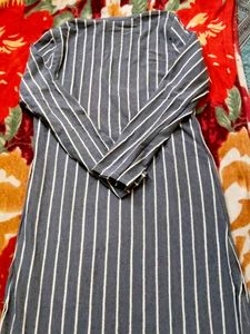 Striped Duster Cardigan