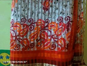 Multicolour Saree
