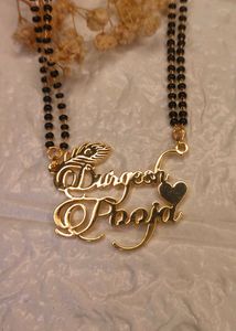 Customize Couple Name Mangalsutra