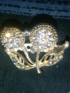 Vintage Floral Brooch