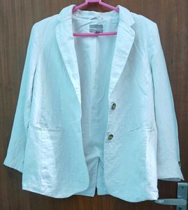 H&amp;M White Blazer
