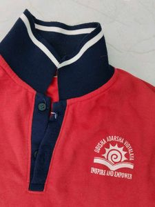 Red &amp; Navy Shirt 👕Good Quality