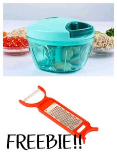 BRAND NEW FOOD CHOPPER ( + FREEBIE GRATER)