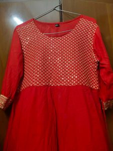 Anarkali Sequence Kurta