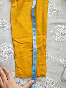 Elegant Yellow Anarkali Kurta