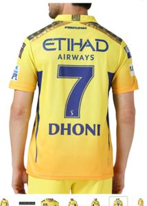 Dhoni #7 ipl csk cricket Jersey