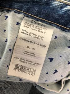 Blue Ripped Jeans (Women’s)