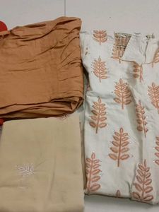 Ethnic Dress Fabric Set