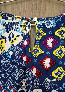 Patchwork Print Dress