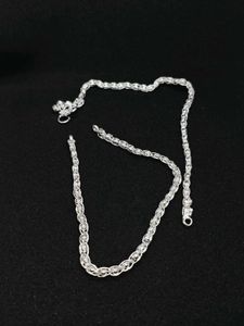 Real Silver Anklet