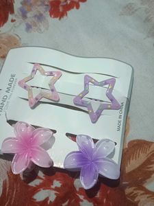 Cute Hair Clip Set