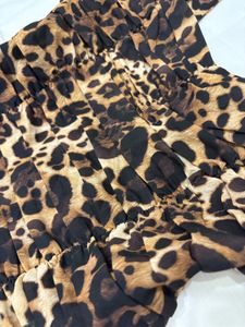 Leopard Print Top From Press. Like A Corset