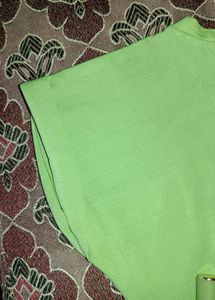 Smile Print Green Top