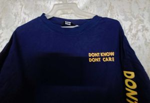 Navy Graphic Print Tee