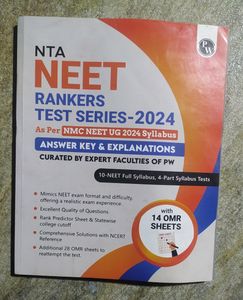 Pw Neet Rankers Test Series