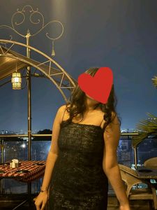 Shimmer Black Dress