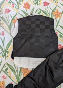 Party wear suit with bow tie for boys