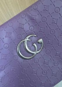 Structured Purple Handbag with Dual Straps