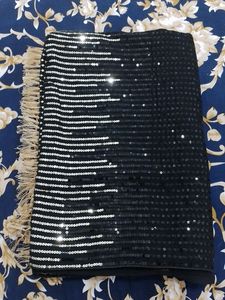 Black Golden Women Saree