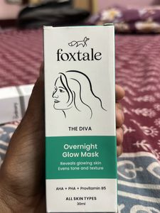 foxtale overnight glow mask