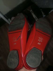 Korean Red pumps